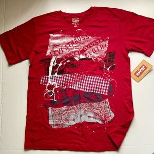 Levi’s Artsy Detail T-shirt, Size 16/18 Casual, American Classic